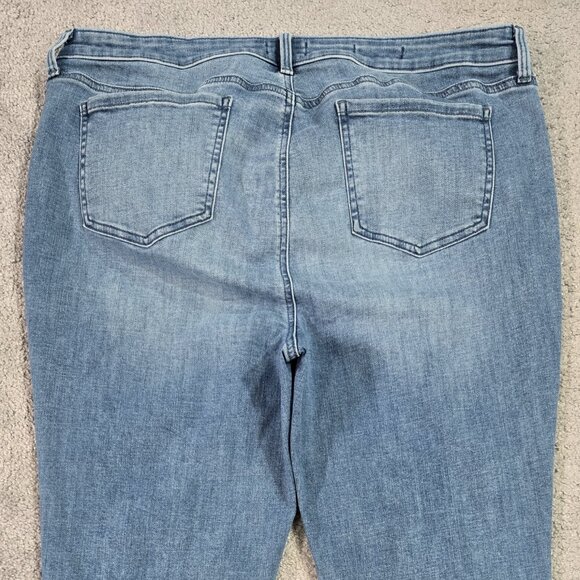 NYDJ Barbara Bootcut Jeans Brickell Medium Wash Lift Tuck Tummy Control Capsule - Picture 5 of 10